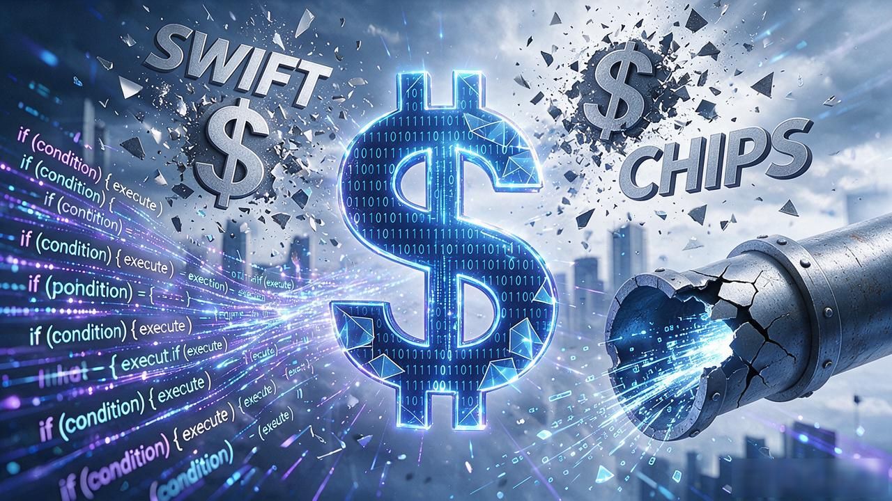 数字货币替代美元SWIFT_USDT跨境结算优势_数字货币降维打击美元