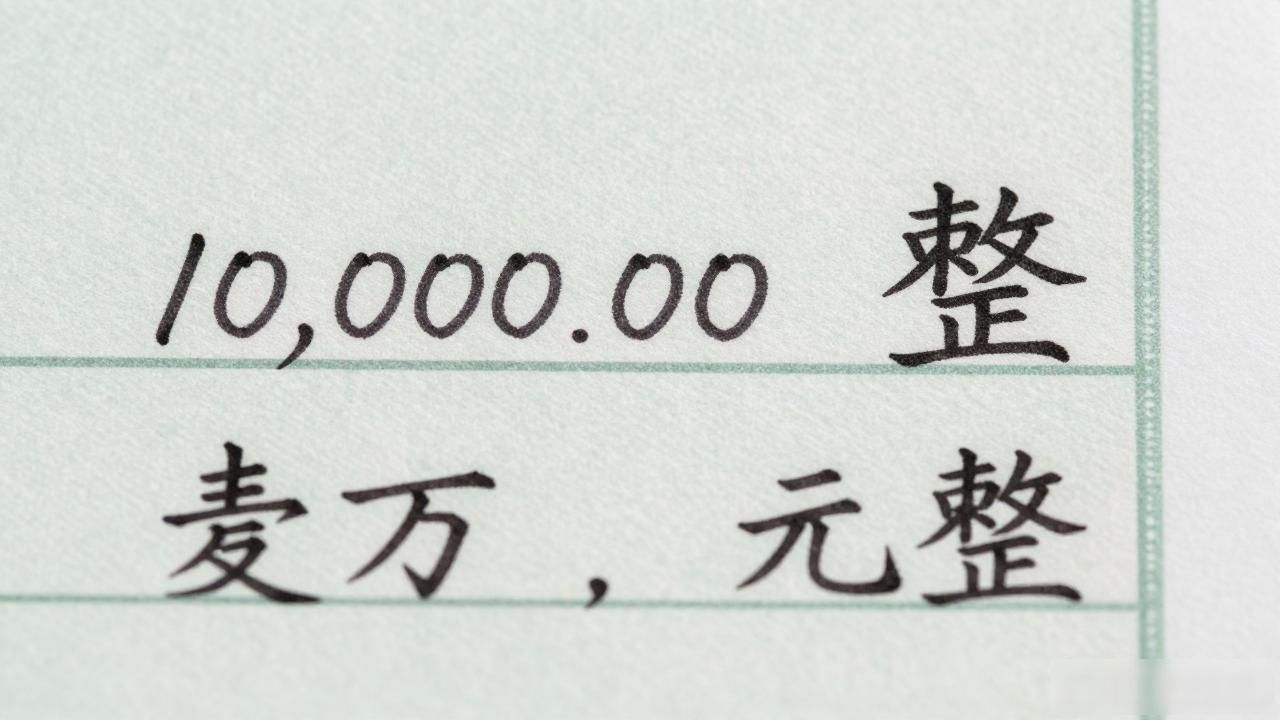 Excel货币格式设置_中文大写金额规范_数字改为货币形式