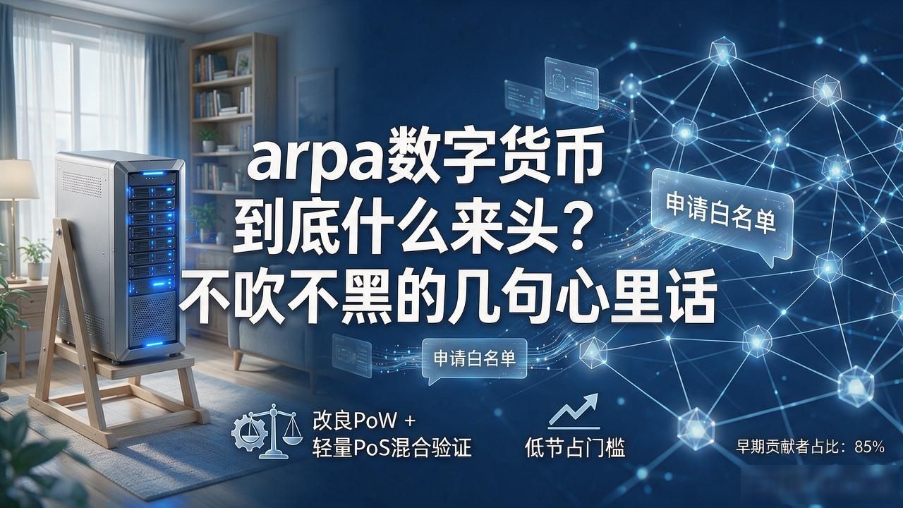 arpa数字货币生态发展_arpa共识机制 PoW轻量PoS混合验证_arpa数字货币
