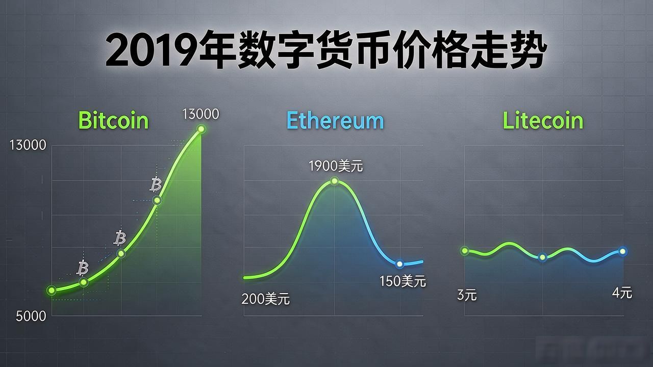 2019年比特币价格走势分析_19年数字货币价格图_以太坊莱特币历史行情回顾