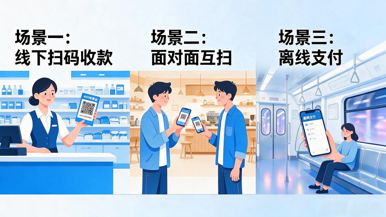 数字人民币支付流程_数字人民币怎么使用_央行数字货币怎么支付