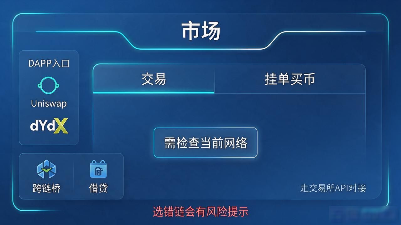 imtoken钱包里面的市_imtoken市场功能怎么用_imtoken非托管钱包安全提示