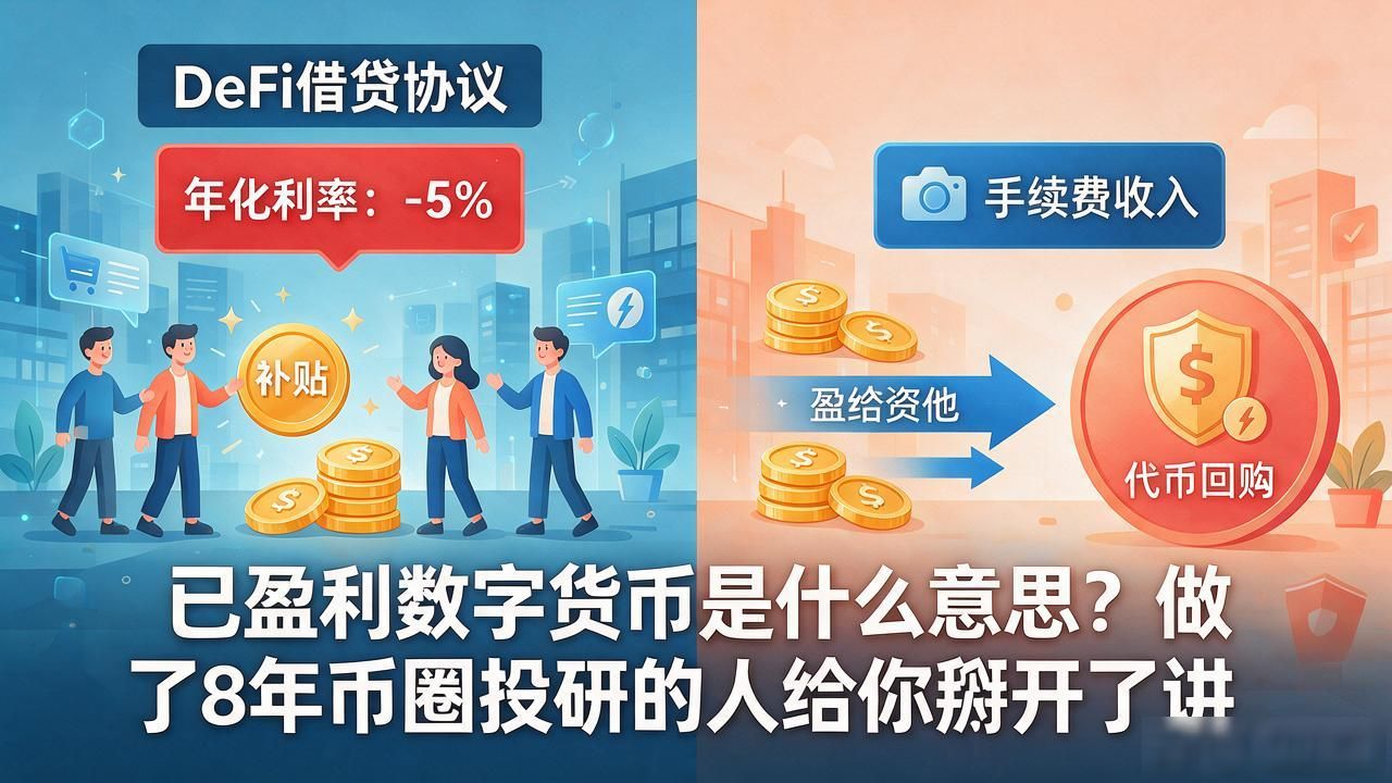 已盈利数字货币是什么_已盈利数字货币定义与判断标准_DeFi借贷协议盈利模式分析