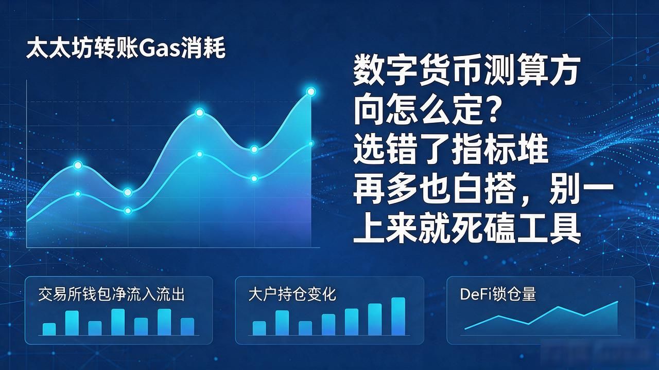 链上数据与宏观指标应用_数字货币测算方向_数字货币测算方向选择误区